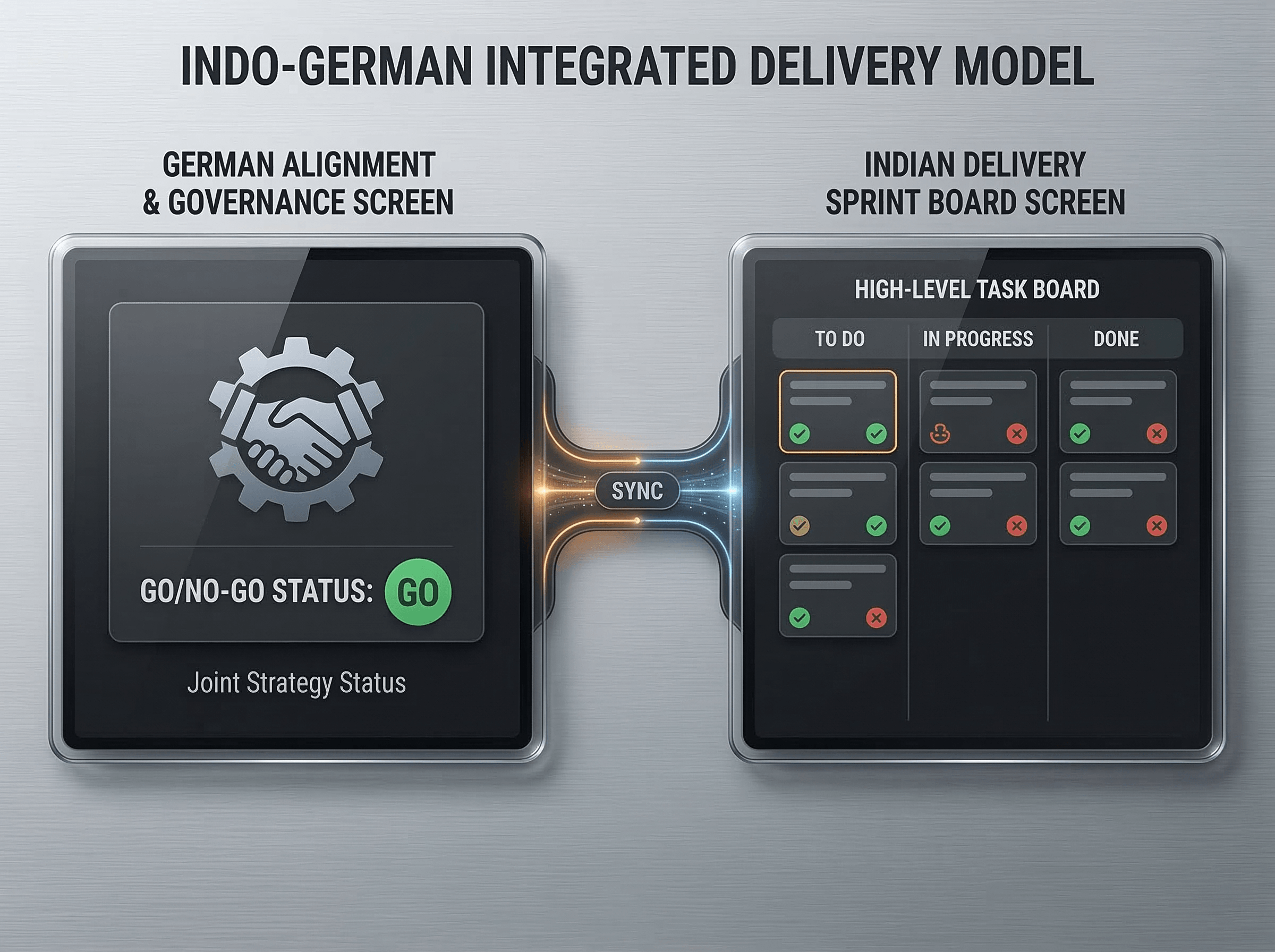 Indo-deutsches Delivery-Modell für Softwareentwicklung in Indien