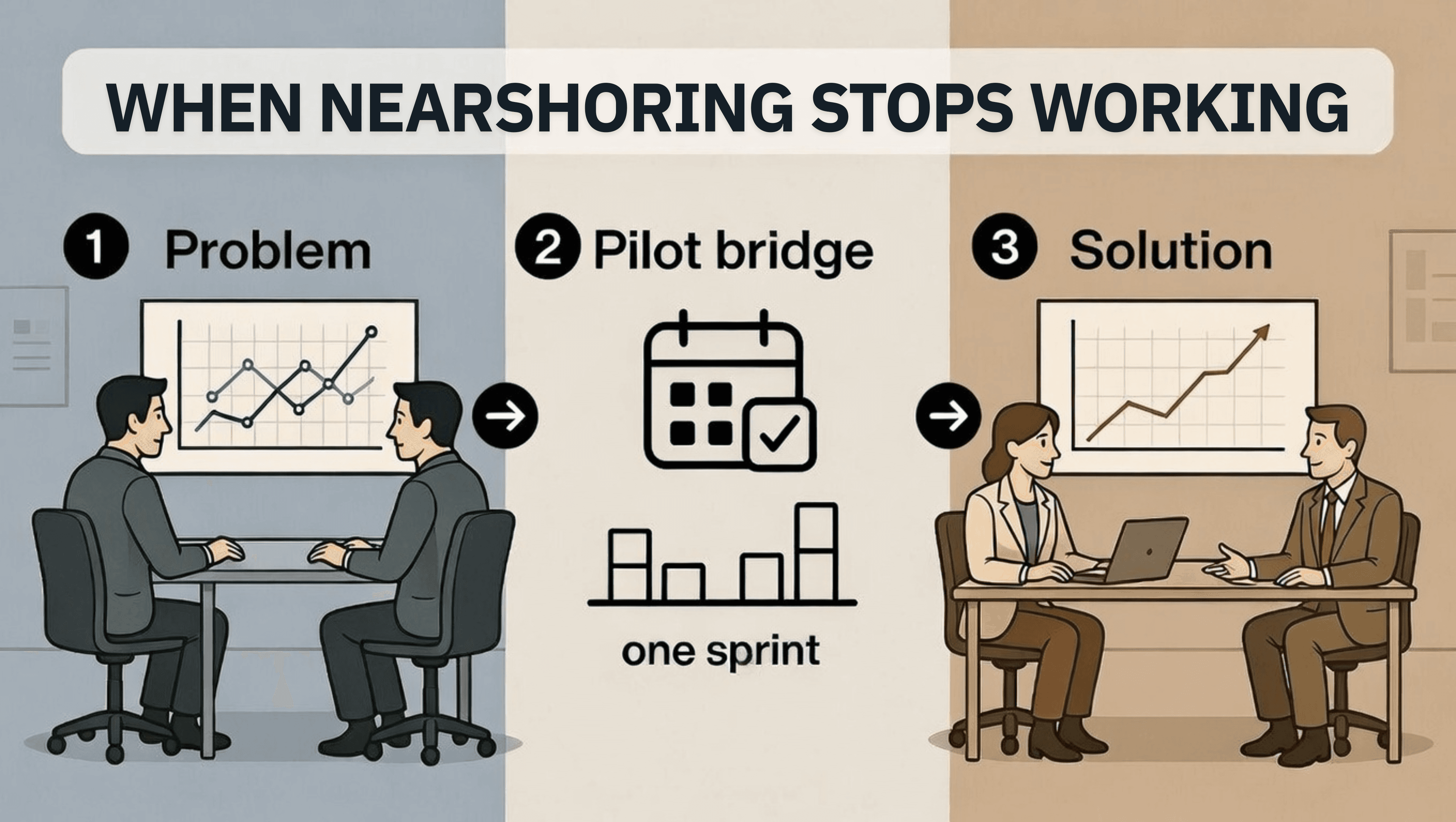 Wenn Nearshoring nicht mehr funktioniert — und was die deutsche Engineering-Kultur als Nächstes braucht